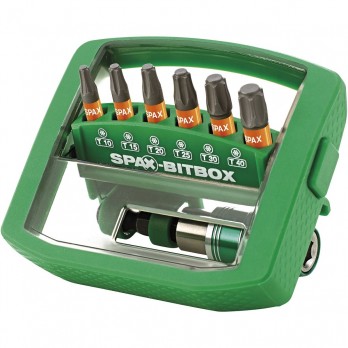 SPAX SNK montažni kofer / L-BOXX, T-STAR plus, Wirox-srebrni, (2.445 kom)