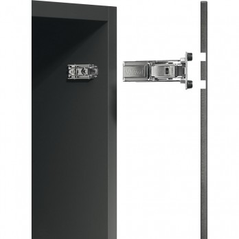 BLUM CLIP top spojnica za tanka vrata 110°, ravna, s oprugom, EXPANDO T