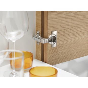 BLUM MODUL BLUMOTION spojnica za bočno pričvr. 95°, 3 mm, kriva s oprugom, vijci