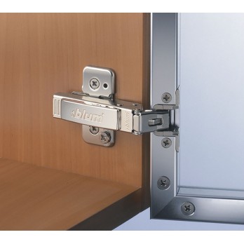 BLUM CLIP top spojnica za alu okvir 95°, 18 mm kriva, s oprugom, vijci