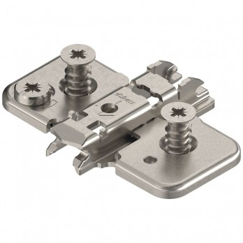 BLUM CLIP ekscentar podložna pločica, čelik, euro vijak, razmak 0 mm