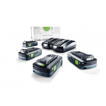Festool set baterija s punjačem SYS 18V 4x4,0/TCL 6 DUO
