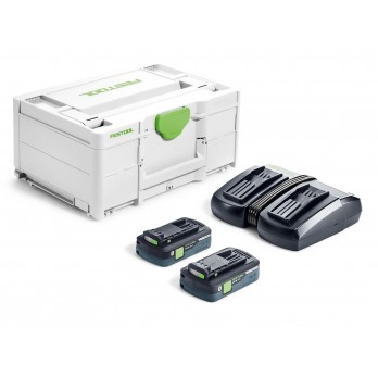 Festool set baterija s punjačem SYS 18V 2x4,0/TCL 6 DUO