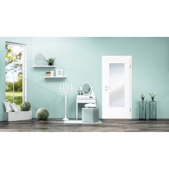 Smart unutarnja vrata LI 950/2030 mm, RS bijelo lakir. otvor za staklo A