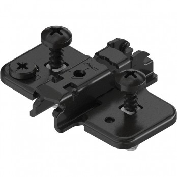 BLUM CLIP ONYX ekscentar podložna pločica, čelik, EXPANDO, razmak 3 mm