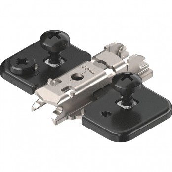 BLUM CLIP podložna pločica, ONYX EXPANDO za dvostr.pričvr.,ekscentar,razmak 0 mm