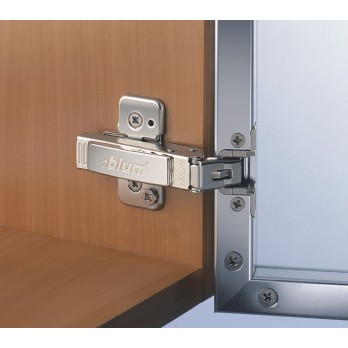 BLUM CLIP top ONYX spojnica za alu okvir 95°, ravna, bez opruge, vijci