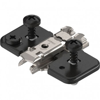 BLUM CLIP ONYX ekscentar podložna pločica, čelik, EXPANDO, razmak 0 mm