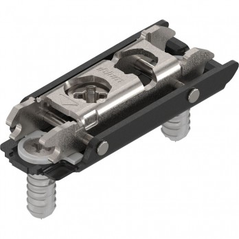 BLUM CLIP ONYX ekscentar podložna pločica ravna, čelik, EXPANDO, razmak 0 mm