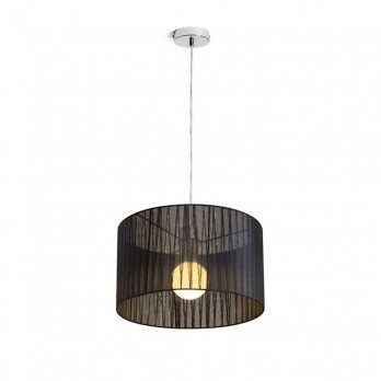 Rendl Light GLAMOUR 35/20 viseća svjetiljka crna 230V LED E27 15W