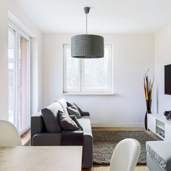Rendl Light AINO 40 viseća svjetiljka siva krom 230V LED E27 15W