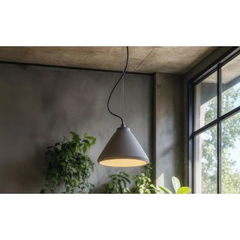 Rendl Light RADICAL viseća svjetiljka beton 230V LED E27 15W