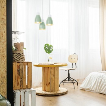 Rendl Light FRUTTI viseća svjetiljka zelena keramika 230V LED E27 15W