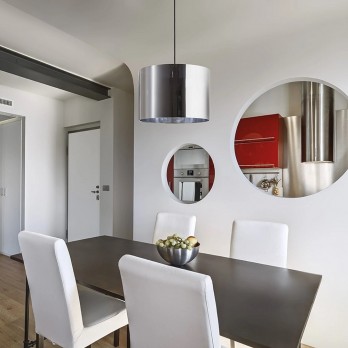 Rendl Light FANCY 35/25 viseća svjetiljka kromirana folija 230V LED E27 15W