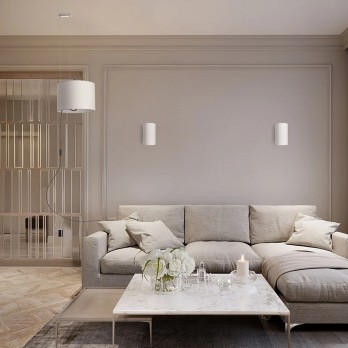 Rendl Light BROADWAY viseća svjetiljka na povlačenje bijela krom 230V LED E27 15W