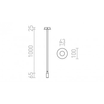 Rendl Light LOYD E27 I stropna svjetiljka bež siva 230V LED E27 15W
