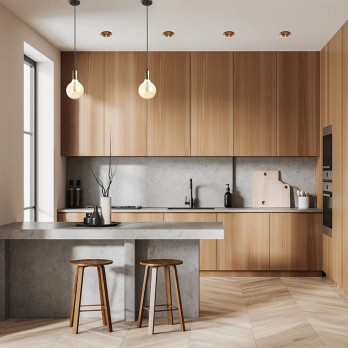 Rendl Light ARAQ viseća svjetiljka brušeni mesing/crna 230V LED E27 15W