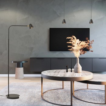 Rendl Light STIG viseća svjetiljka crna 230V LED 6.8W 34° 3000K