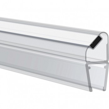 REHAU brtva za vrata tuš kabine magnetna 90°, za 6-8mm, 2010mm,plastika prozirna