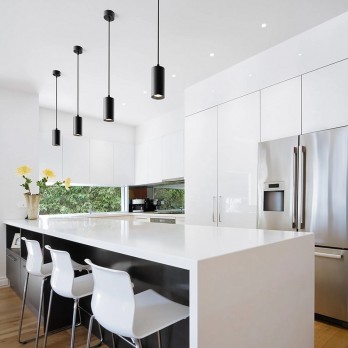 Rendl Light BELENOS viseća svjetiljka crna 230V LED GU10 9W