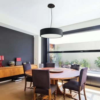 Rendl Light MEZZO 40 DIMM stropna svjetiljka crna 230V LED 30W 3000K