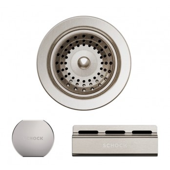 Schock 400051EDM metalni dijelovi Cristadur sudopera u završnoj obradi Četkani čelik