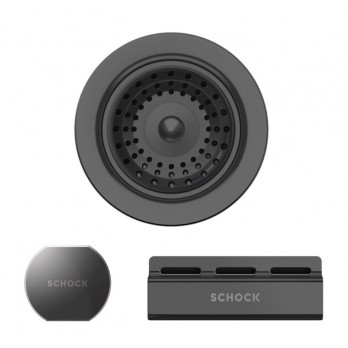 Schock 400065GUM metalni dijelovi Cristadur sudopera u završnoj obradi Gunmetal