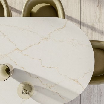 QUARTZ ploča SILESTONE - Blanc Élysée