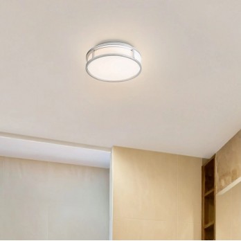 Rendl Light GRANDE LED 25 stropna svjetiljka opal staklo/krom 230V LED 12W IP44 3000K