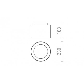 Rendl Light VENICE 23 stropna svjetiljka prozirno staklo/opalno staklo/krom 230V LED E27 11W IP44