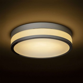 Rendl Light CIRA LED 35 stropna svjetiljka staklo boje opala/crna 230V LED 24W IP44 3000K