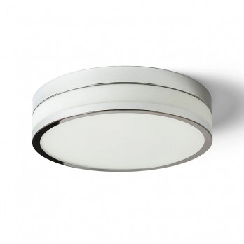 Rendl Light CIRA LED 35 stropna svjetiljka opal staklo/krom 230V LED 24W IP44 3000K
