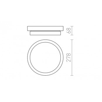 Rendl Light GORRA stropna svjetiljka mat nikal 230V LED E14 2x6W IP44