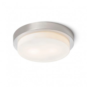 Rendl Light GORRA stropna svjetiljka mat nikal 230V LED E14 2x6W IP44