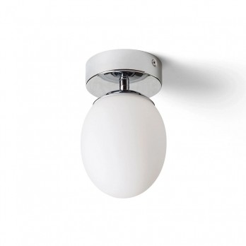 Rendl Light MERINGUE 11 stropna svjetiljka opal staklo/krom 230V LED G9 9W IP44