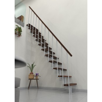 Montažne stepenice Joker bijelo / bukva brajcano orah 29319