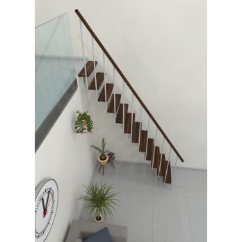 Montažne stepenice Joker bijelo / bukva brajcano orah 29319