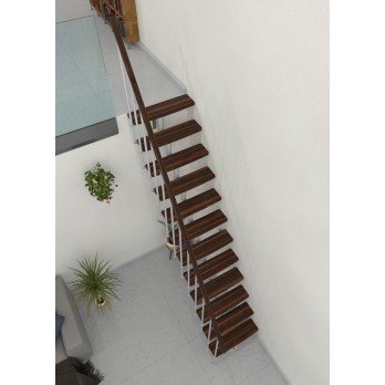 Montažne stepenice Joker bijelo / bukva brajcano orah 29319