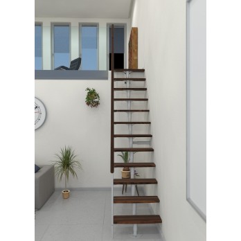 Montažne stepenice Joker bijelo / bukva brajcano orah 29319