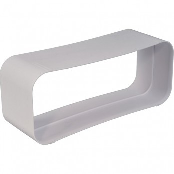 OPTIMAIRO spojnica za ravni kanal 222 x 89 plastika bijela