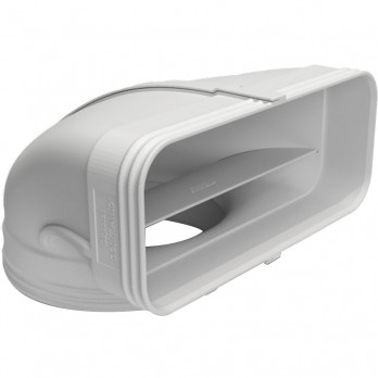 OPTIMAIRO ravni deflektor 222 x 89/NW 150 plastični bijeli