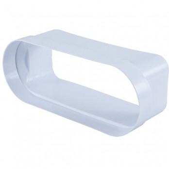 OPTIMAIRO adapter za ravni kanal 222 x 89/Bora plastika bijela