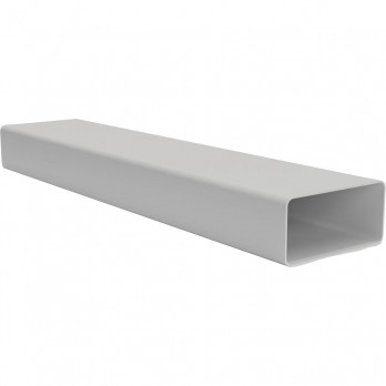 OPTIMAIRO ravni kanal 111 x 54 1000 mm plastični bijeli