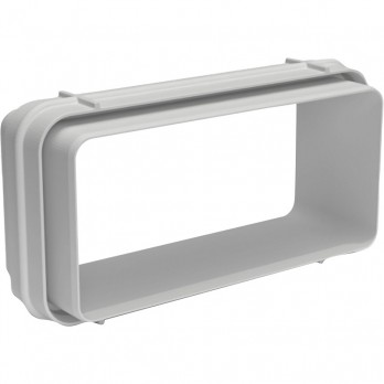 OPTIMAIRO spojnica za ravni kanal 111 x 54 plastika bijela