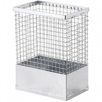 Kanta za smeće, četverokutna, pocinčana žica 55 litara
