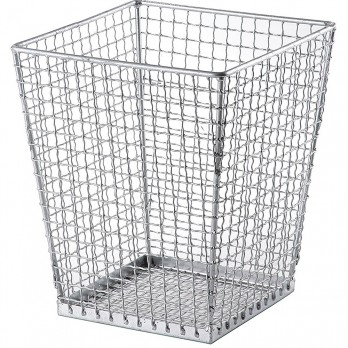 Kanta za smeće, četverokutna, pocinčana žica 70 litara