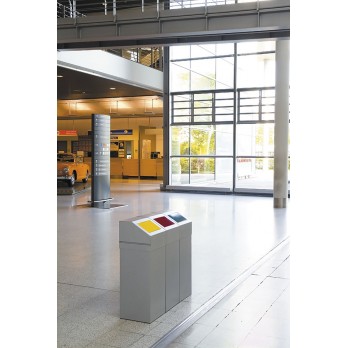 TKG kanta za smeće Saubermann, crveni poklopac