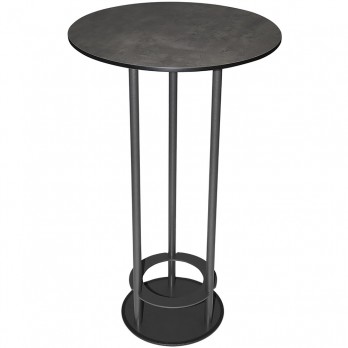 TKG visoki stol Meeting Point, nehrđajući čelik