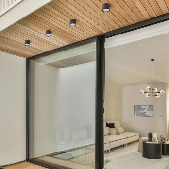 Rendl Light SKY montažna svjetiljka crna 230V GX53 7W IP65