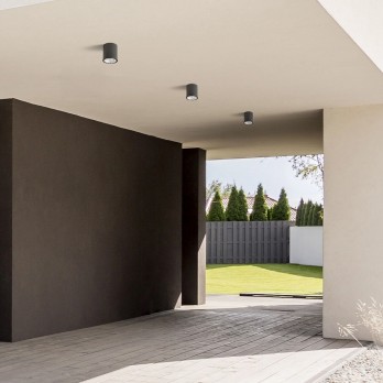 Rendl Light KORNELIA 10 stropna svjetiljka crna 230V LED 15W IP65 3000K